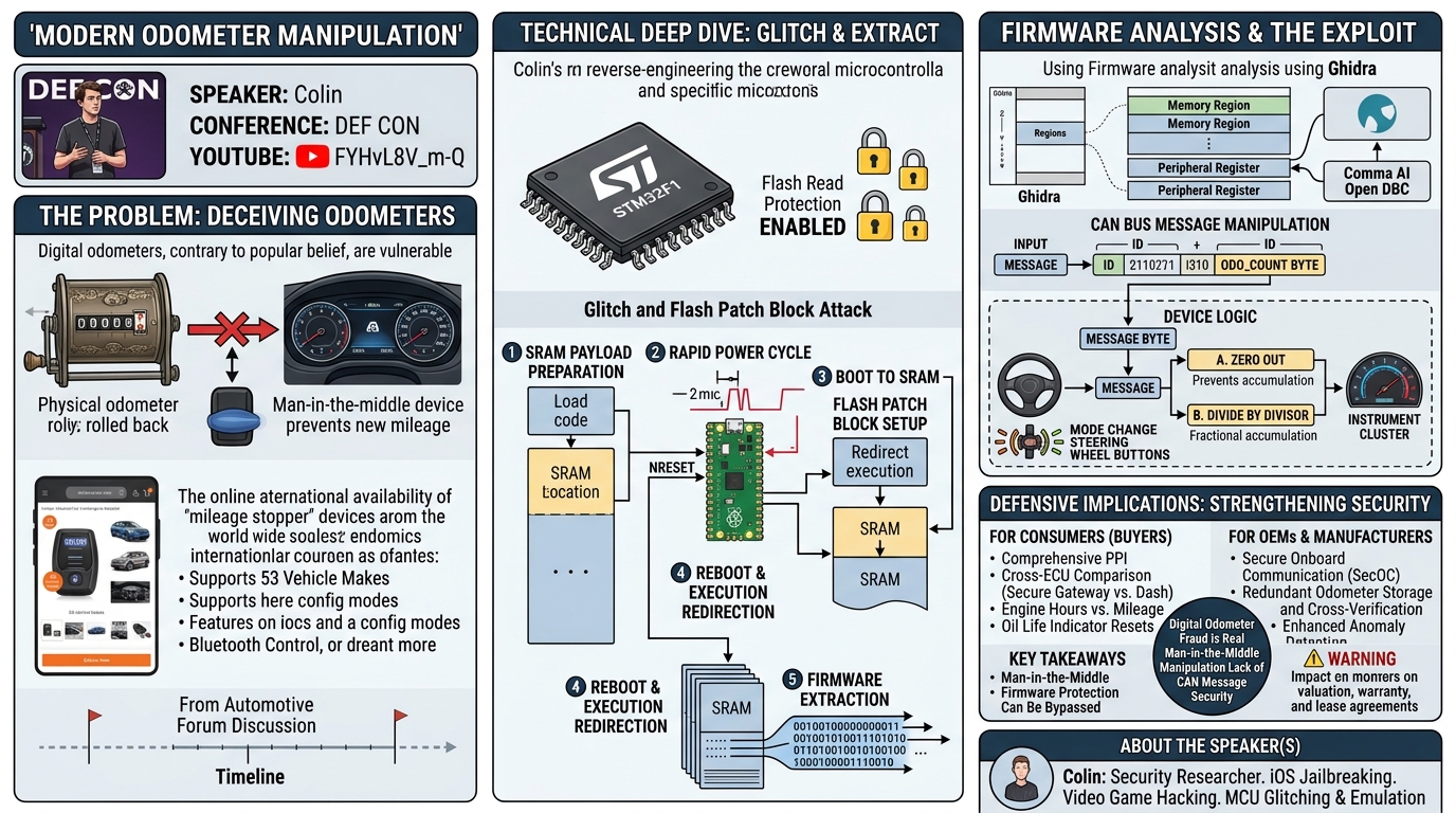 Visual summary for Modern Odometer Manipulation - collin & oblivion by Colin