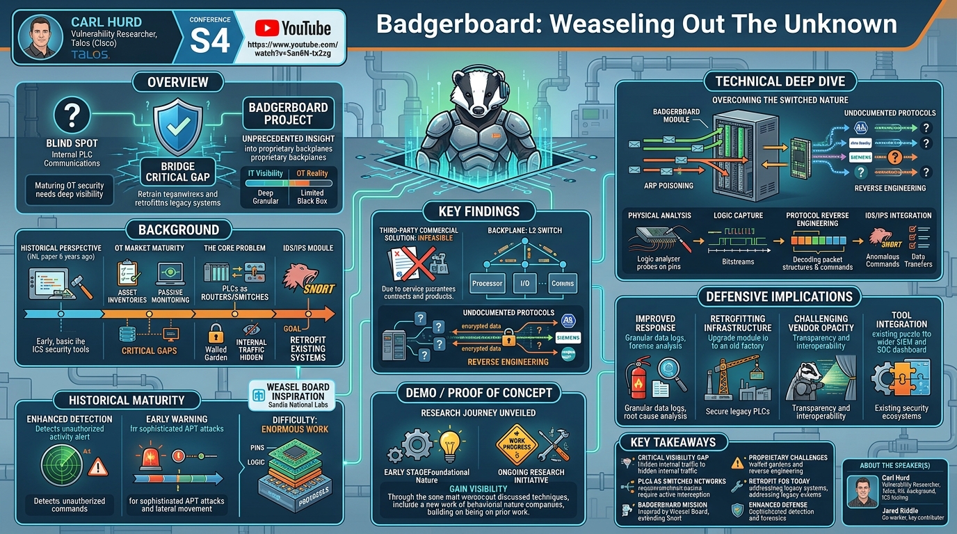 Visual summary for Badgerboard: Weaseling Out The Unknown by Carl Hurd